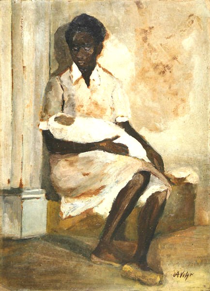 Alfredo Volpi Mae e filha