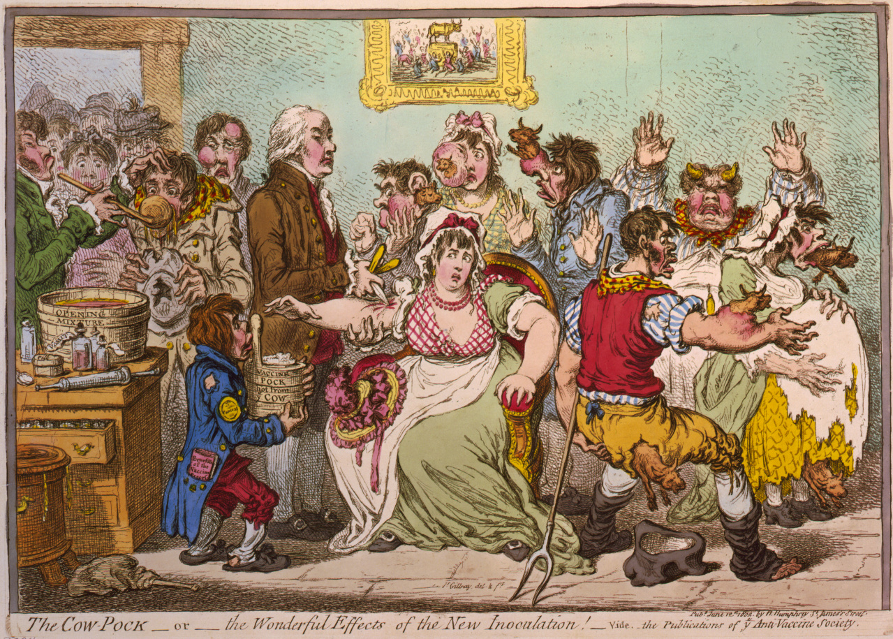 Smallpox, James Gilray