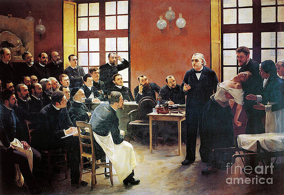 A Clinical Lesson at the Salpêtrière, André Brouillet