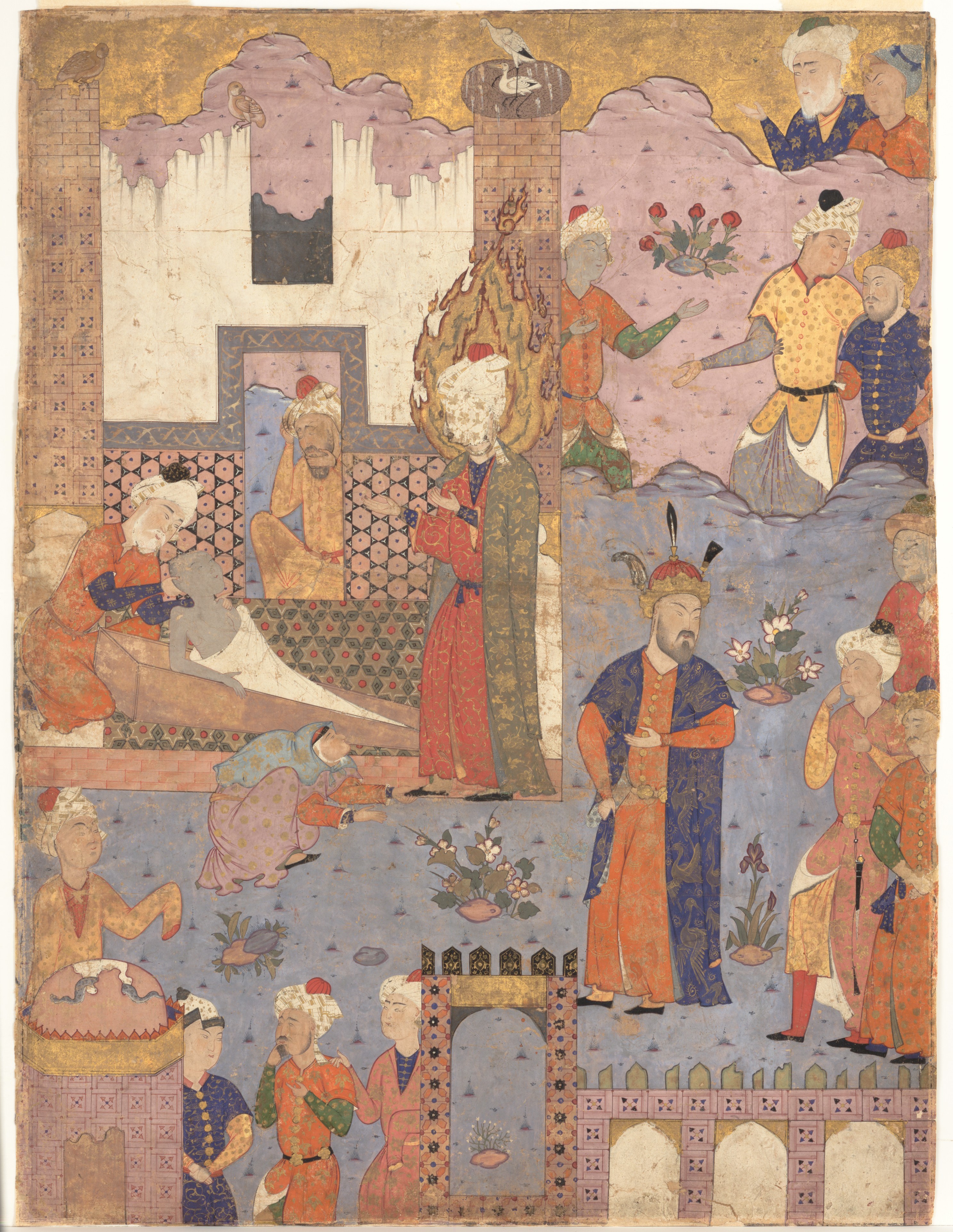 Folio from a Falnama